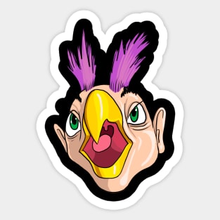 Bird Mutant Monster! Sticker